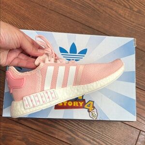 Adidas Kids Light Pink Sneakers